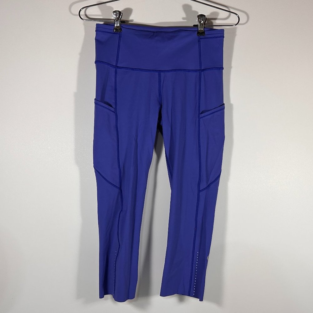 Lululemon Fast & Free Crop II Nulux 19" Leggings Women Size 6